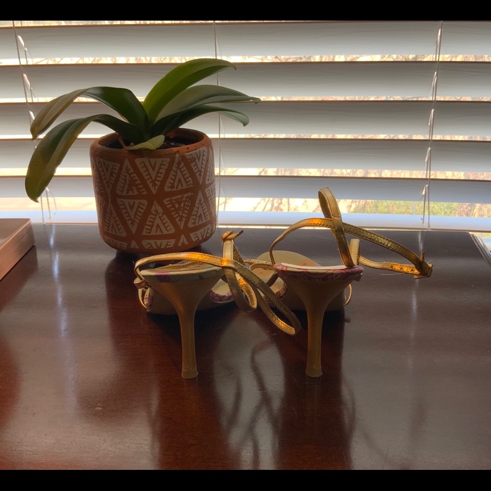 Nine West Floral Heels - Picture 5 of 11